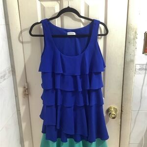 Calvin Klein Royal Blue Top No Size Tags